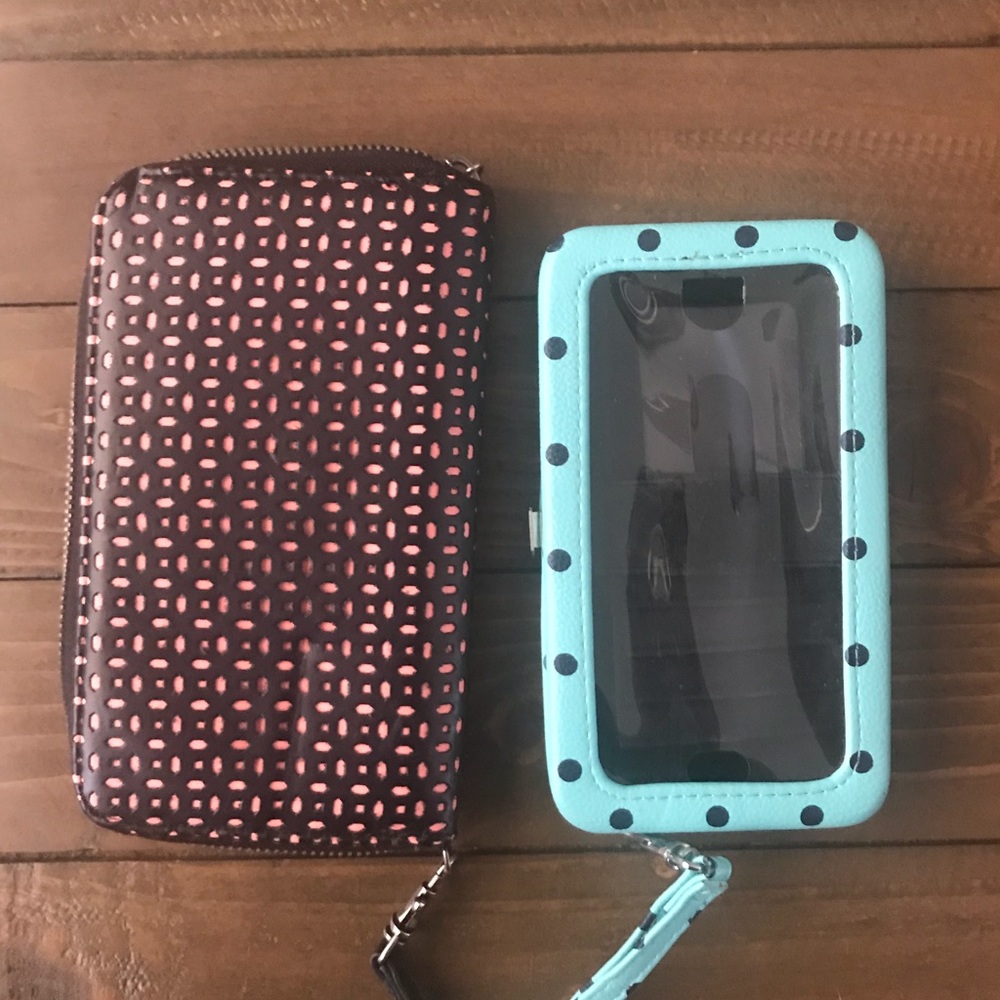 Wristlet Wallet and Phone Case Wristlet Bundle